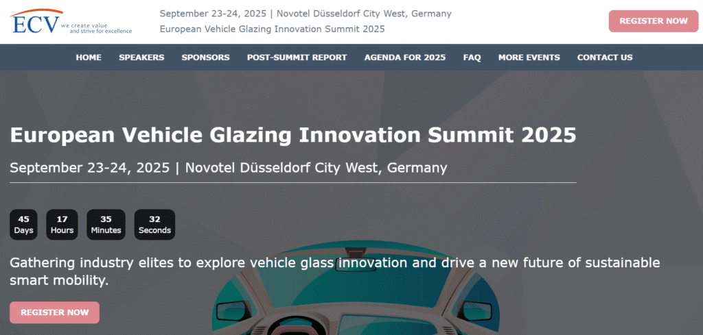 European Vehicle Glazing Innovation Summit